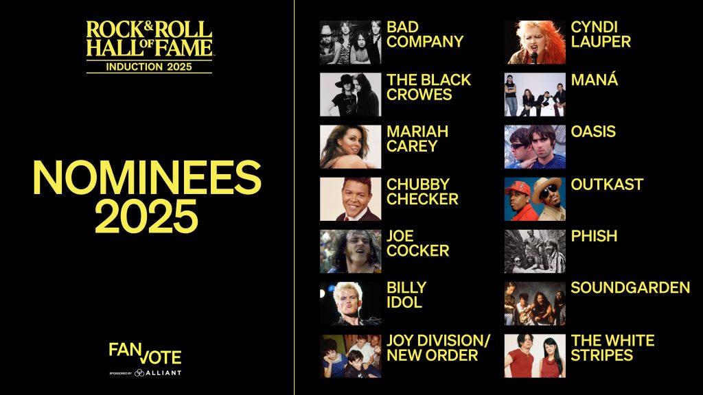 2025 Rock Hall Nominees