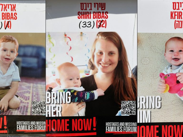 Israel claims Hamas killed Bibas children