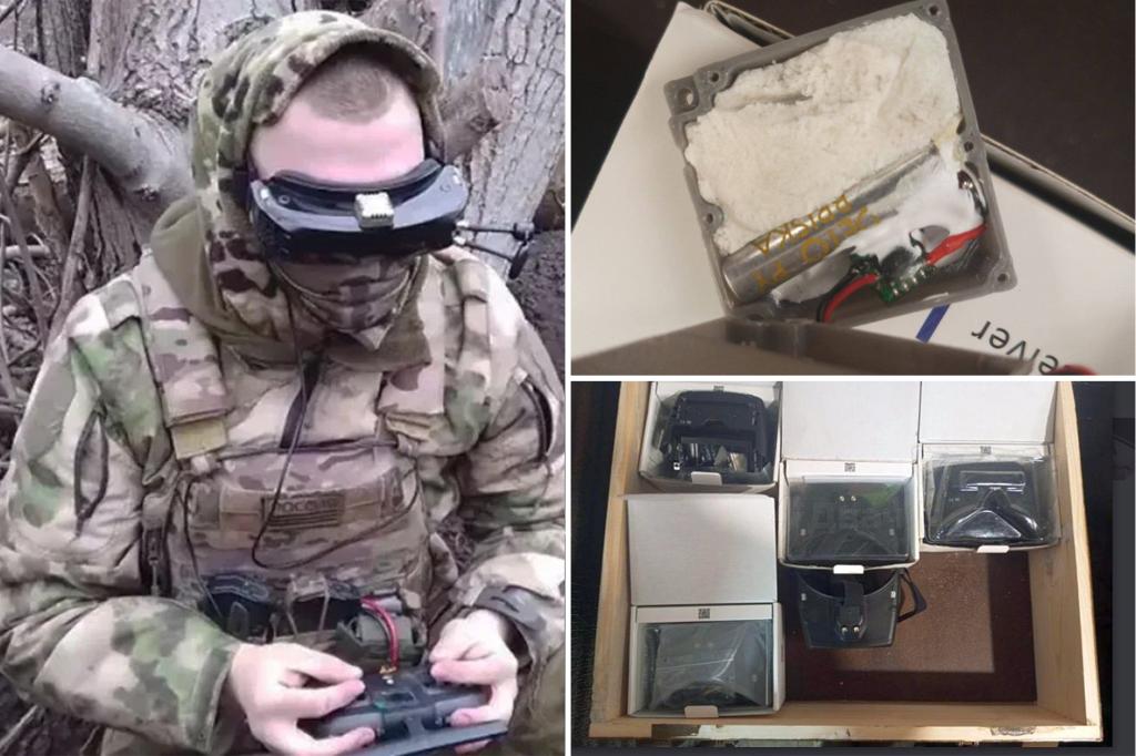 Ukraine targeting Russian drone operators by explosives goggles.