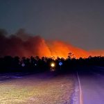 Wildfires Break Out in the Carolinas