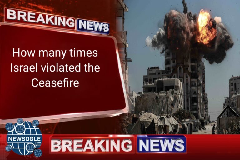 How many times Israel violated the Ceasefire