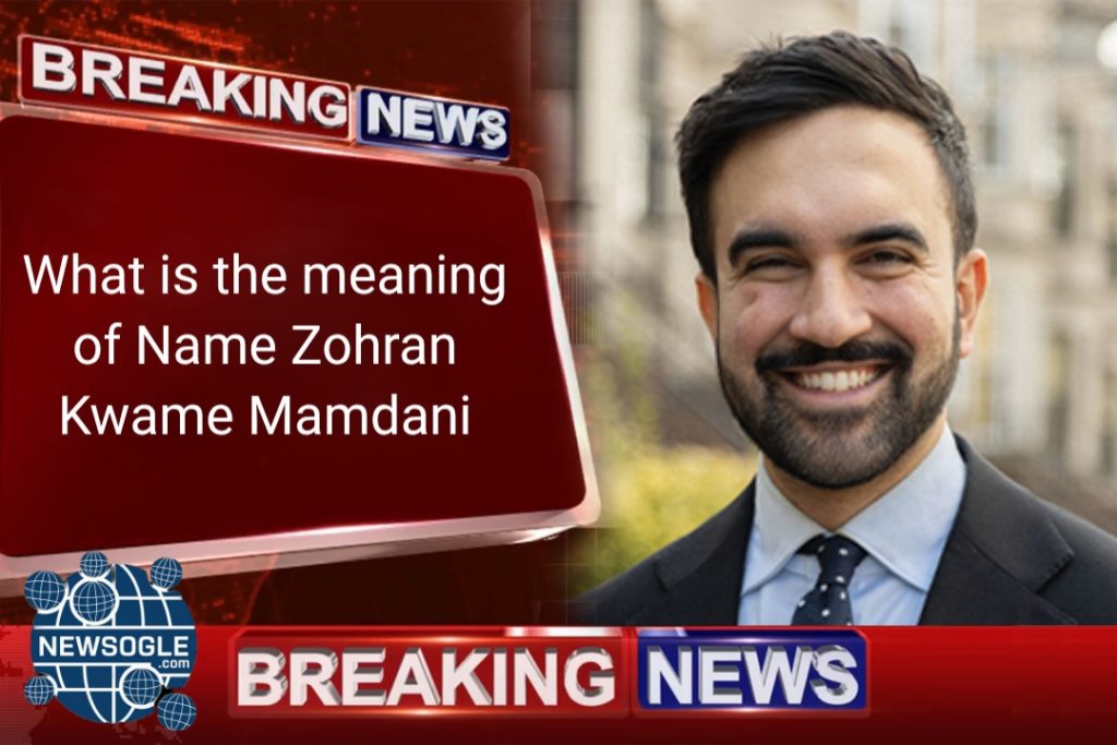 Name Zohran Kwame Mamdani