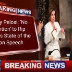 Nancy Pelosi Rip Trump's Speech