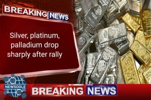 Silver, platinum, palladium drop sharply after rally