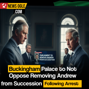 Buckingham Palace to Not Oppose Removing Andrew